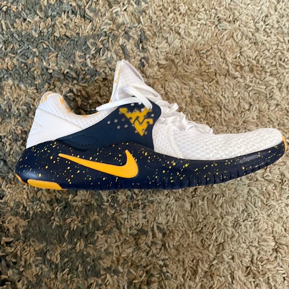 NIKE WEST VIRGINIA SHOES SZ 12.5 - NEVER WORN